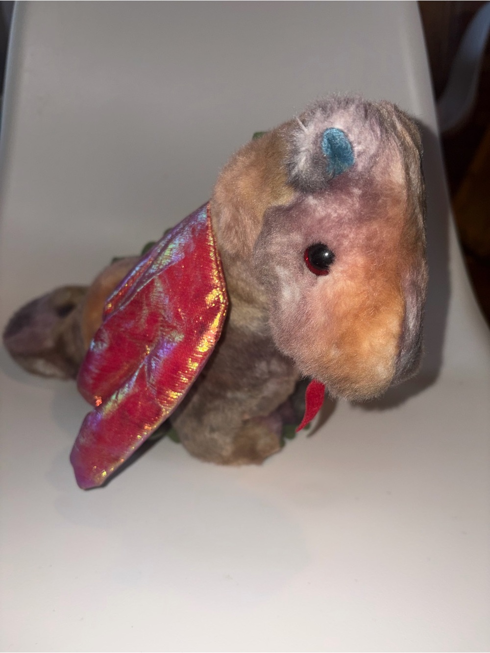 Ty Beanie Buddies Scorch the Dragon released in 1999 14”